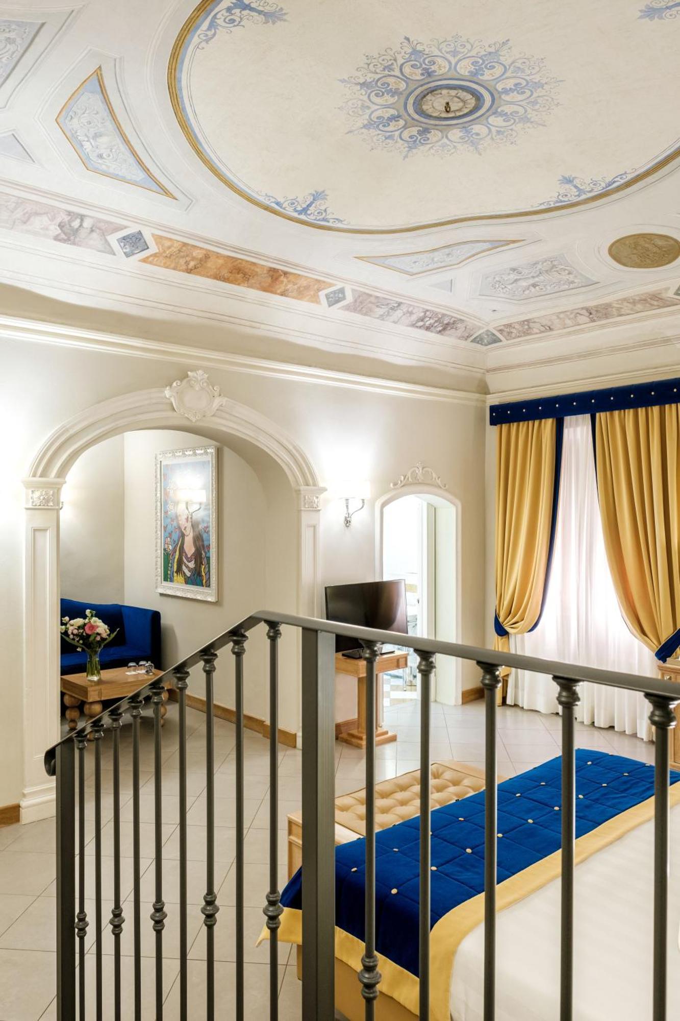 Villa Tolomei Hotel & Resort Флоренция Экстерьер фото The interior of the hotel