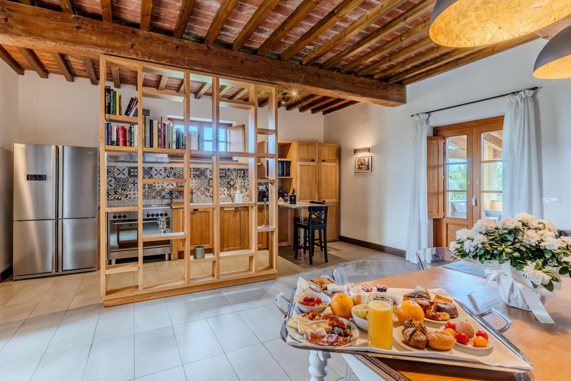 Villa Tolomei Hotel & Resort Флоренция Экстерьер фото The kitchen